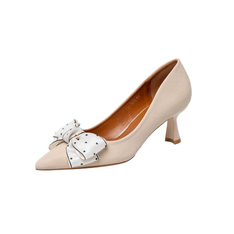 New Women's Fashion High Heels Bow Women's Shoes Pointed Toe High Heels High Heels Sexy Heels for Women
New Women's Fashion High Heels Bow Women's Shoes Pointed Toe High Heels High Heels Sexy Heels for Women