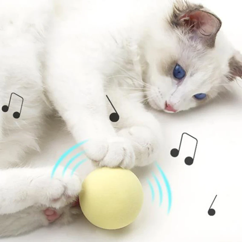 3 Colors Cat Toys New Gravity Ball Smart Touch Sounding Toys Interactive Pet Toys Squeak Toys Ball Pet Training Toy Supplies
3 Colors Cat Toys New Gravity Ball Smart Touch Sounding Toys Interactive Pet Toys Squeak Toys Ball Pet Training Toy Supplies