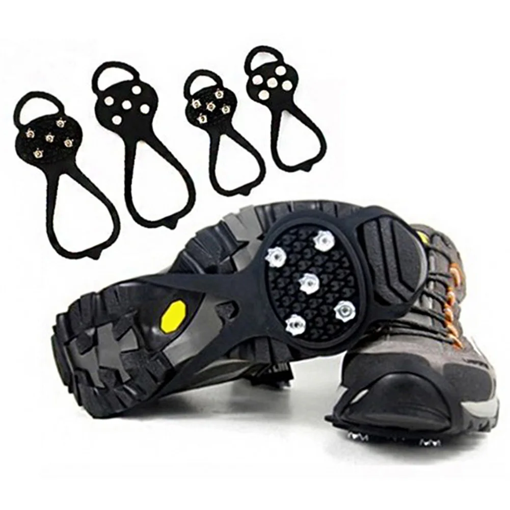 Walking Anti-slip Ice Snow Route Camping Shoe Point Grip Climbing Icing Crampon Stretch Tight Rubber Band Dropshipping
Walking Anti-slip Ice Snow Route Camping Shoe Point Grip Climbing Icing Crampon Stretch Tight Rubber Band Dropshipping