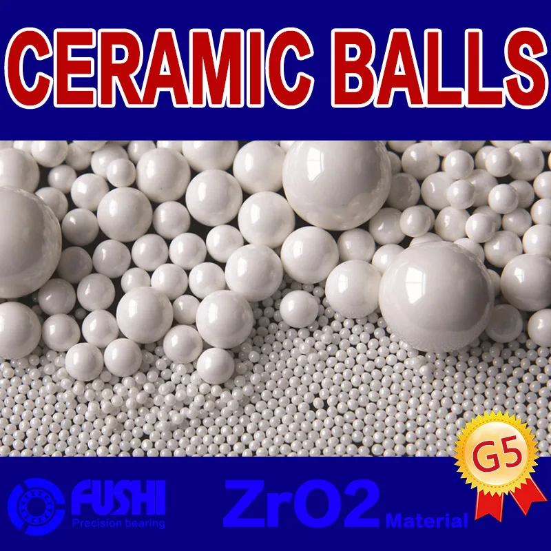 ZrO2 Ceramic balls 6 6.35 6.747 7 7.144 7.938 8 8.731 ( 10 PC) Zirconium Dioxide G5 Precision Ball
ZrO2 Ceramic balls 6 6.35 6.747 7 7.144 7.938 8 8.731 ( 10 PC) Zirconium Dioxide G5 Precision Ball