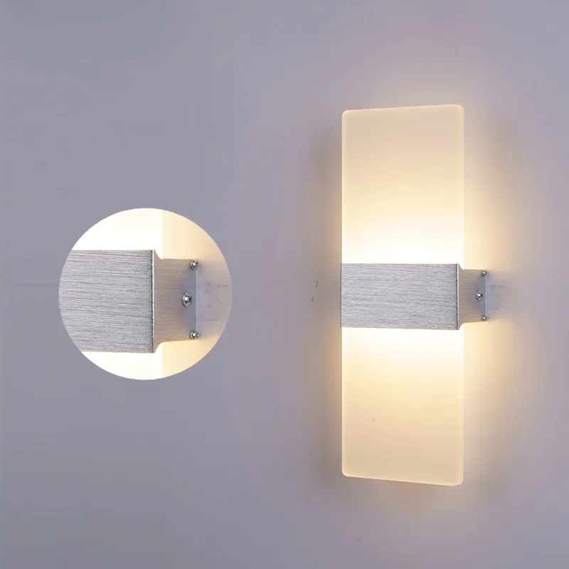 Acrylic Wall LED Lamp Long Warm White Bedding Room Living Room Indoor Simple Nordic Wall Lamp 18W lámpara de pared
Acrylic Wall LED Lamp Long Warm White Bedding Room Living Room Indoor Simple Nordic Wall Lamp 18W lámpara de pared