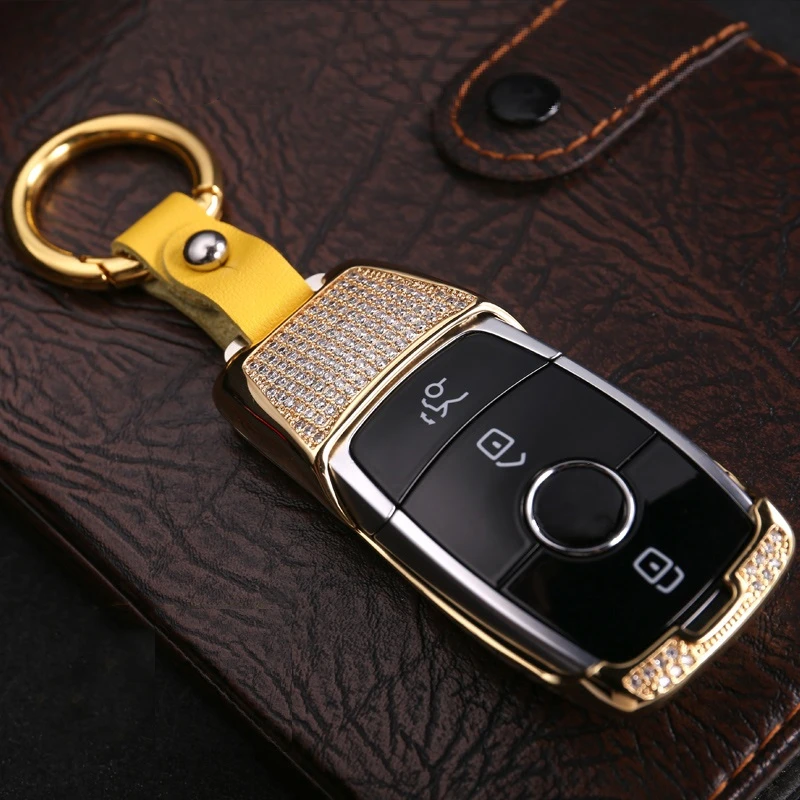 2019 New Luxury Diamond Car Key Case Key Shell Key Fob For Mercedes Benz 2017 E Class W213 key Chain Ring Cover Accessories
2019 New Luxury Diamond Car Key Case Key Shell Key Fob For Mercedes Benz 2017 E Class W213 key Chain Ring Cover Accessories