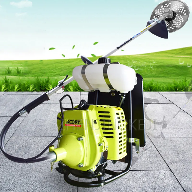 

Knapsack Lawn Mower Small Four-Stroke Gasoline Side-Mounted Weeding Is Light Energy Convenient Energy-Saving And Fuel-Efficient