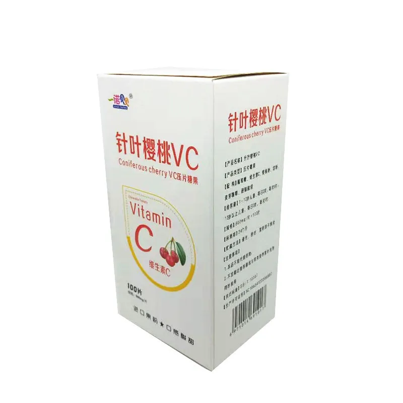 Yinobeibei Needle-point Leaf Cherry VC Chewable Tablets 100 Pieces 80G Wholesale Details Full Hundred Free Shipping 24 Months
Yinobeibei Needle-point Leaf Cherry VC Chewable Tablets 100 Pieces 80G Wholesale Details Full Hundred Free Shipping 24 Months