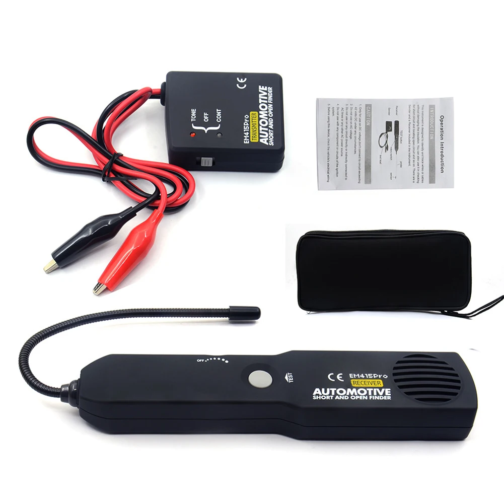 EM415PRO Automotive Tester Cable Wire Short Circuit Breakpoint Tester Line Finder Car Broken Wires Detector
EM415PRO Automotive Tester Cable Wire Short Circuit Breakpoint Tester Line Finder Car Broken Wires Detector