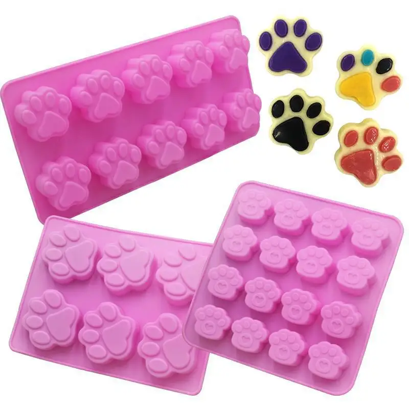 New Arrival Paw Chocolate Mold Cake Fondant Silicone Mould Cat Dog Paw Decorating Tools DIY Baking Tool Soap Jelly Pudding Mold
New Arrival Paw Chocolate Mold Cake Fondant Silicone Mould Cat Dog Paw Decorating Tools DIY Baking Tool Soap Jelly Pudding Mold