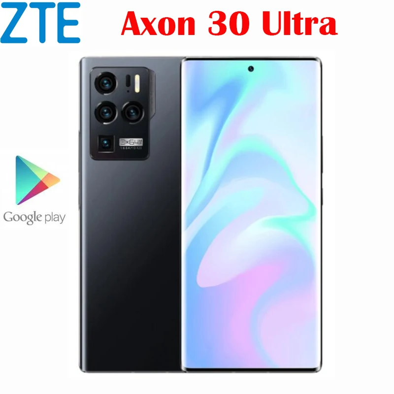 Фото Смартфон ZTE Axon 30 Ultra Официальный Оригинальный сотовый телефон Snapdragon 5G 6 67 дюйма 144