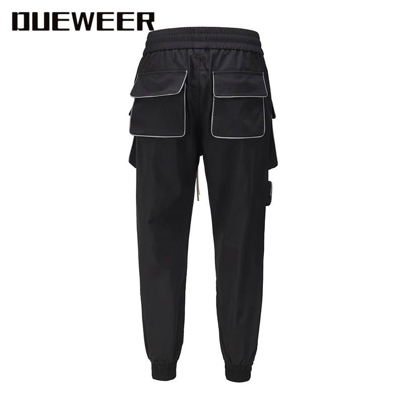 Dueweer Men Black Cargo Joggers Pants Hip Hop Multiple Pockets Trousers Streetwear Fashionable Multifunction Sweatpants
Dueweer Men Black Cargo Joggers Pants Hip Hop Multiple Pockets Trousers Streetwear Fashionable Multifunction Sweatpants
