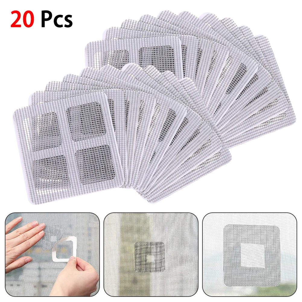 5 / 20pcs Set of Stickers to Repair Household Fixed Anti-mosquito Window Screens Anti-mosquito Fly Screen Repair Patch
5 / 20pcs Set of Stickers to Repair Household Fixed Anti-mosquito Window Screens Anti-mosquito Fly Screen Repair Patch
