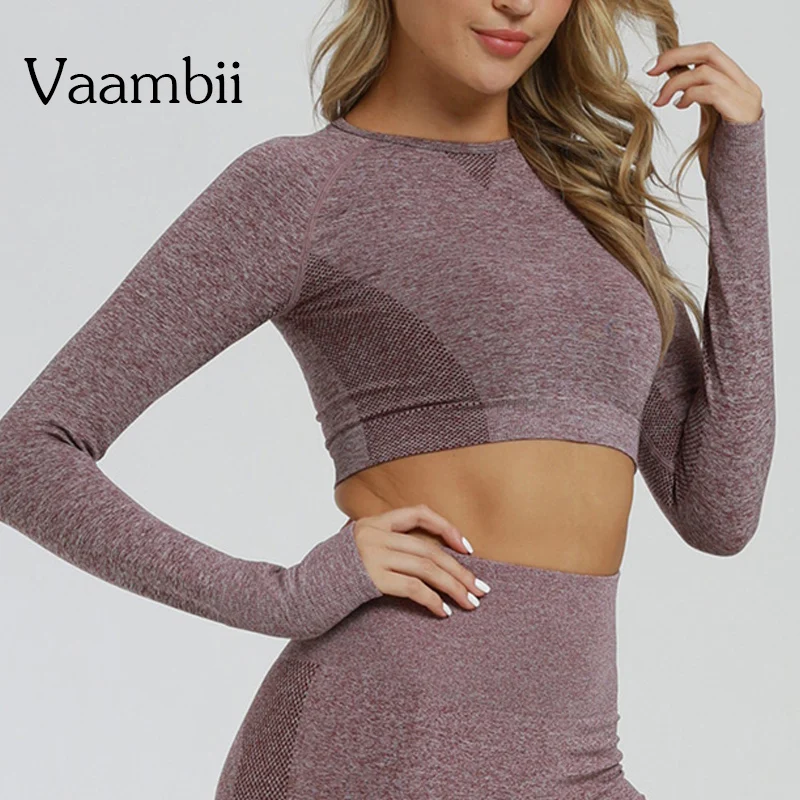 Women's Seamless Yoga Sport Tshirt Fitness Women Tshirts Woman Sports Top T-shirts Women's Crop Top Wide Long Sleeve Top T-shirt
Women's Seamless Yoga Sport Tshirt Fitness Women Tshirts Woman Sports Top T-shirts Women's Crop Top Wide Long Sleeve Top T-shirt