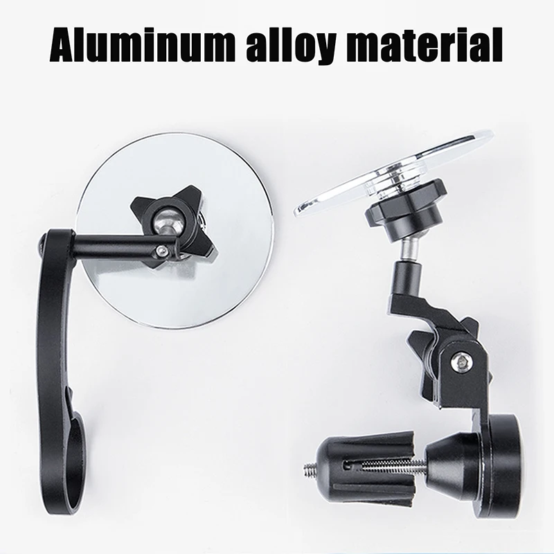 Bike Rear Mirrors 360 Degree Rotation Bicycle Rearview Mirrors Suitable For Mountain Road Bike MTB Handlebar 18mm - 25mm
Bike Rear Mirrors 360 Degree Rotation Bicycle Rearview Mirrors Suitable For Mountain Road Bike MTB Handlebar 18mm - 25mm