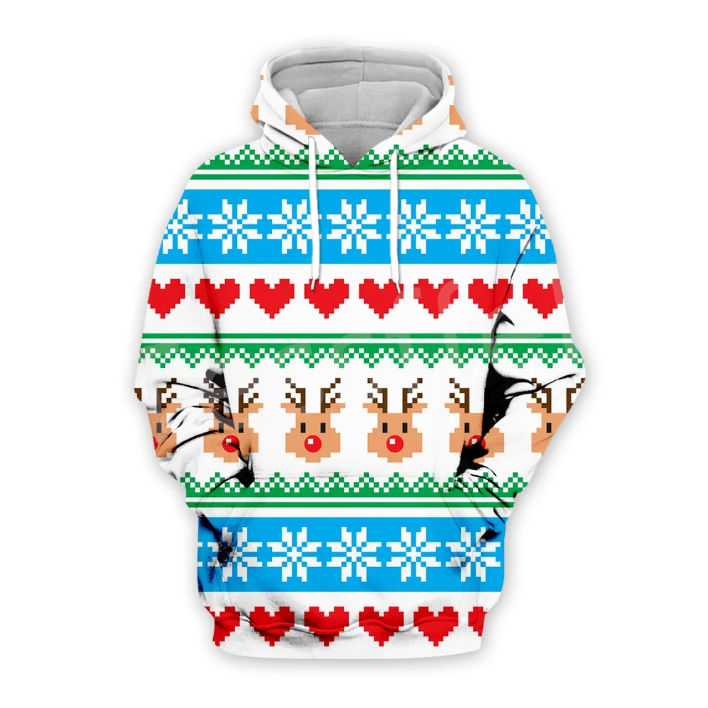 Tessffel NewFashion Ugly Christmas Pattern Xmas Deer Harajuku 3DPrint Men/Women Casual Funny Long Sleeves Autumn Zip Hoodies A13
Tessffel NewFashion Ugly Christmas Pattern Xmas Deer Harajuku 3DPrint Men/Women Casual Funny Long Sleeves Autumn Zip Hoodies A13