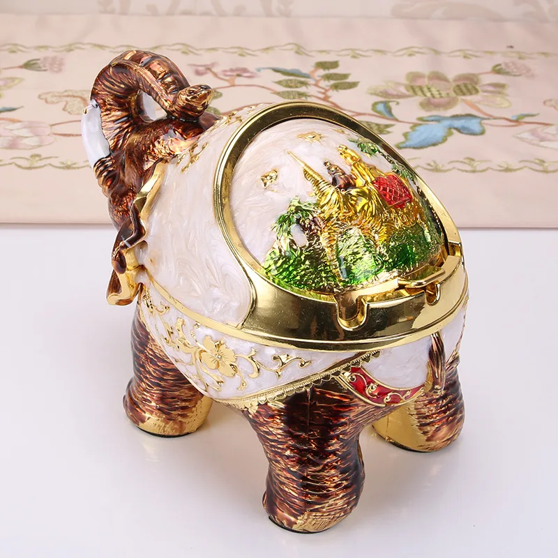 WHYOU European Vintage Elephant Ashtray with Lid Car Creative Cool Metal Office Home Living Room Gifts
WHYOU European Vintage Elephant Ashtray with Lid Car Creative Cool Metal Office Home Living Room Gifts