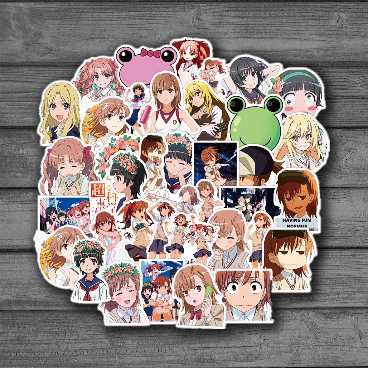 10/50PCS A Certain Scientific Railgun Cartoon Character Graffiti Suitcase Notebook Waterproof Cartoon Sticker Toy Decoration
10/50PCS A Certain Scientific Railgun Cartoon Character Graffiti Suitcase Notebook Waterproof Cartoon Sticker Toy Decoration