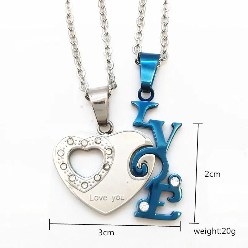 New Arrival Love Heart Enamel Ladies Stainless Steel Necklace Jewelry Wholesale Best Christmas Gift for Women
New Arrival Love Heart Enamel Ladies Stainless Steel Necklace Jewelry Wholesale Best Christmas Gift for Women
