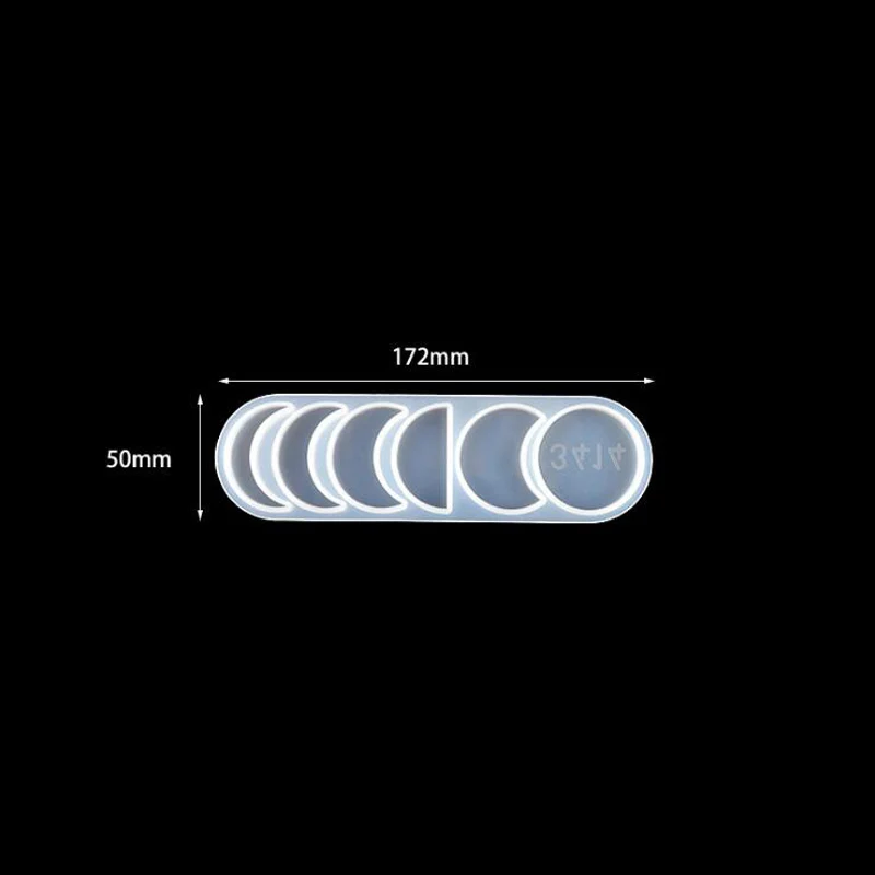 100pcs Resin Craft Lunar Eclipse Silicone Molds DIY Cool Moon Cabochons Mold Handmade Jewelry Accessories Making
100pcs Resin Craft Lunar Eclipse Silicone Molds DIY Cool Moon Cabochons Mold Handmade Jewelry Accessories Making