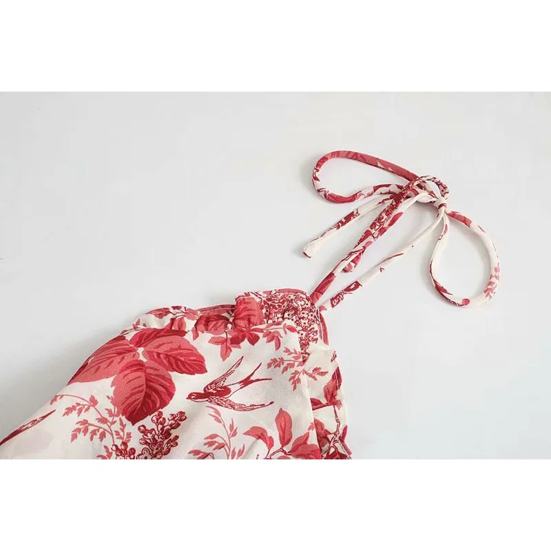 2020 New Autumn Women Dress Floral Print Spaghetti Strap V-Neck Above Knee Dress Casual Fashion Female Clothes Women Dress
2020 New Autumn Women Dress Floral Print Spaghetti Strap V-Neck Above Knee Dress Casual Fashion Female Clothes Women Dress