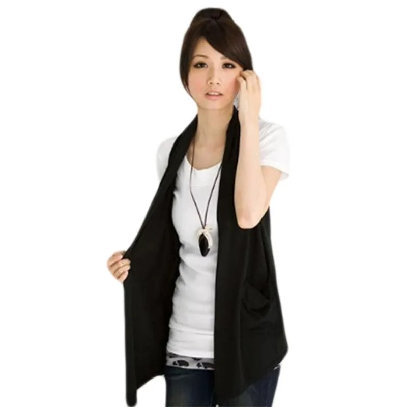 New Spring 2021 Women's All-match Slim Black Colete Vest Women Casual Waistcoat Vests Ladies Fashion Clothing
New Spring 2021 Women's All-match Slim Black Colete Vest Women Casual Waistcoat Vests Ladies Fashion Clothing