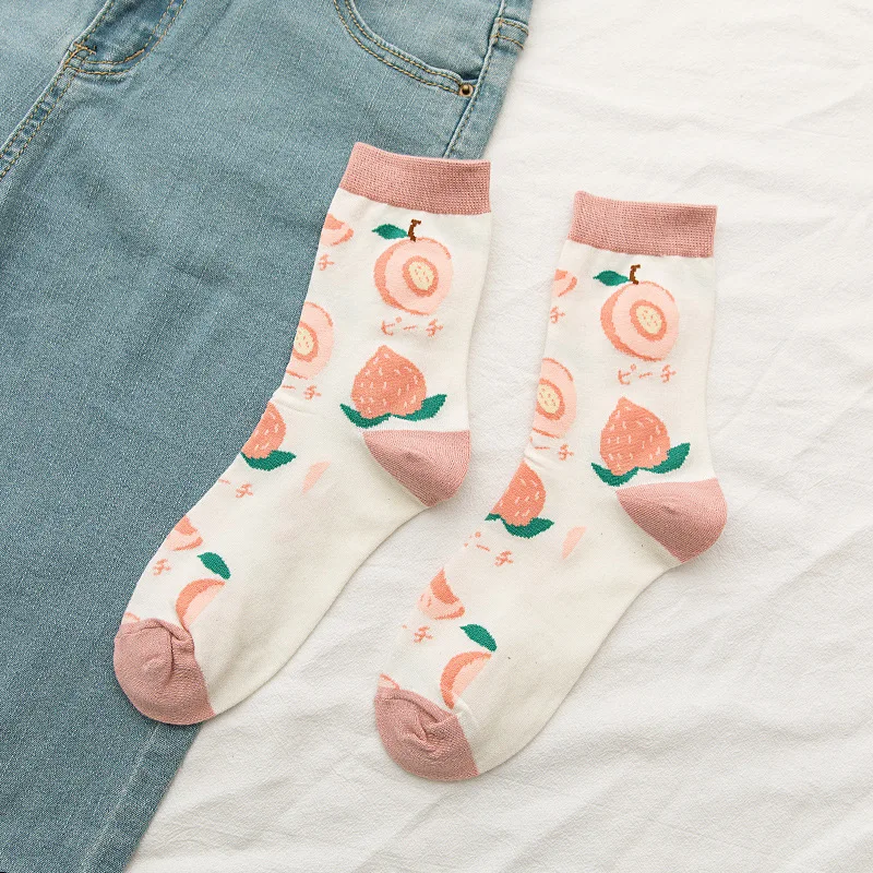 Fruit Socks Kawaii Cotton Watermelon Strawberry Banana Avocado Women Korean Version of Socks Fashion Sports Socks
Fruit Socks Kawaii Cotton Watermelon Strawberry Banana Avocado Women Korean Version of Socks Fashion Sports Socks