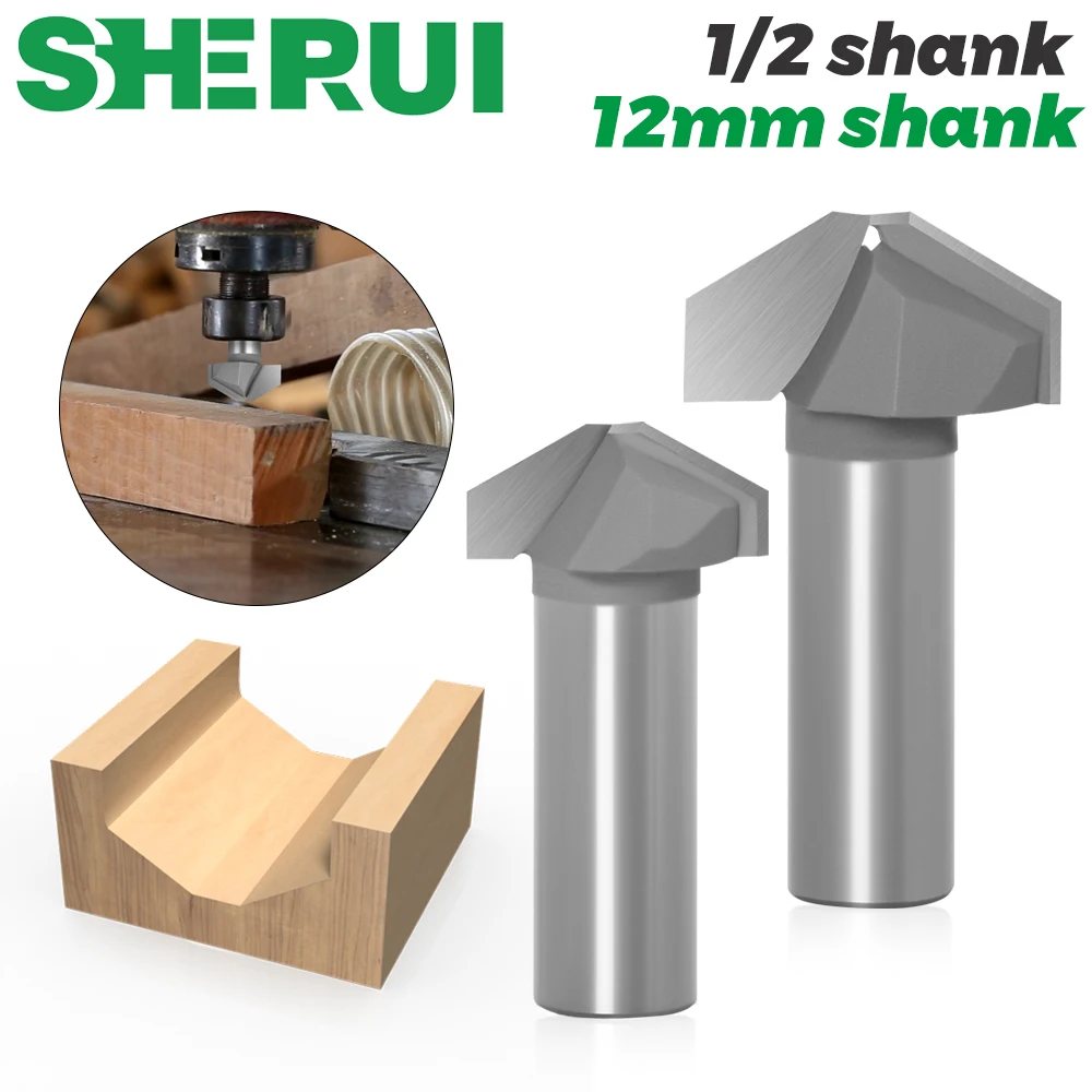 1pcs Set 12mm 1/2inch Shank Router Bit Double Roman Ogee Edging Milling Cutter For Wood Woodwork Line Knife Hobbing
1pcs Set 12mm 1/2inch Shank Router Bit Double Roman Ogee Edging Milling Cutter For Wood Woodwork Line Knife Hobbing