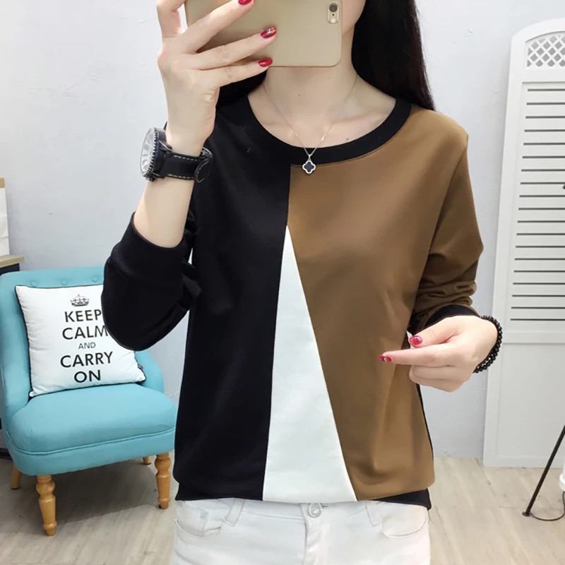 Хит Цвет женские толстовки Sweatshirtsc 2019, изготовленные по лоскутной технологии, хлопковые футболки с длинными рукавами размера плюс с капюшон...
Хит Цвет женские толстовки Sweatshirtsc 2019, изготовленные по лоскутной технологии, хлопковые футболки с длинными рукавами размера плюс с капюшон...