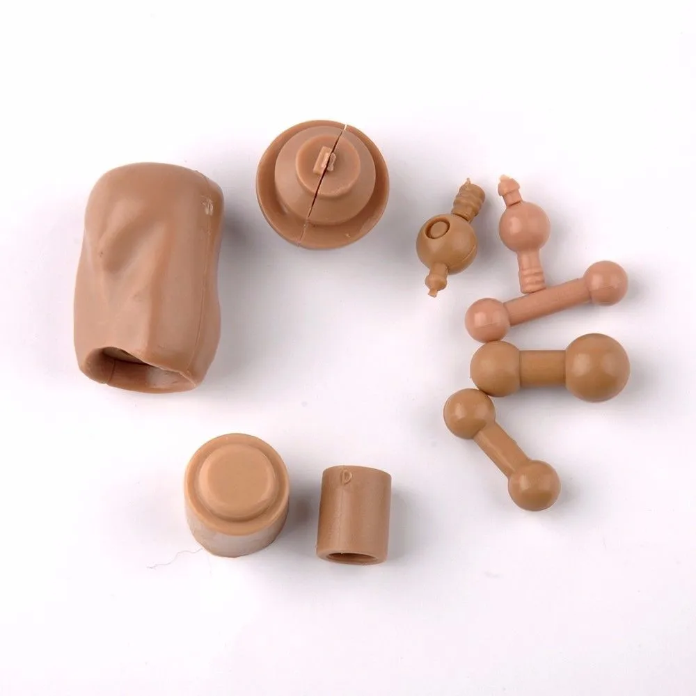 In Stock 9pcs 1/6 Scale Head Carving Neck Foot Body Connector Neck Joint Link Insert for 12" Action Figure Toys Accessory
In Stock 9pcs 1/6 Scale Head Carving Neck Foot Body Connector Neck Joint Link Insert for 12" Action Figure Toys Accessory