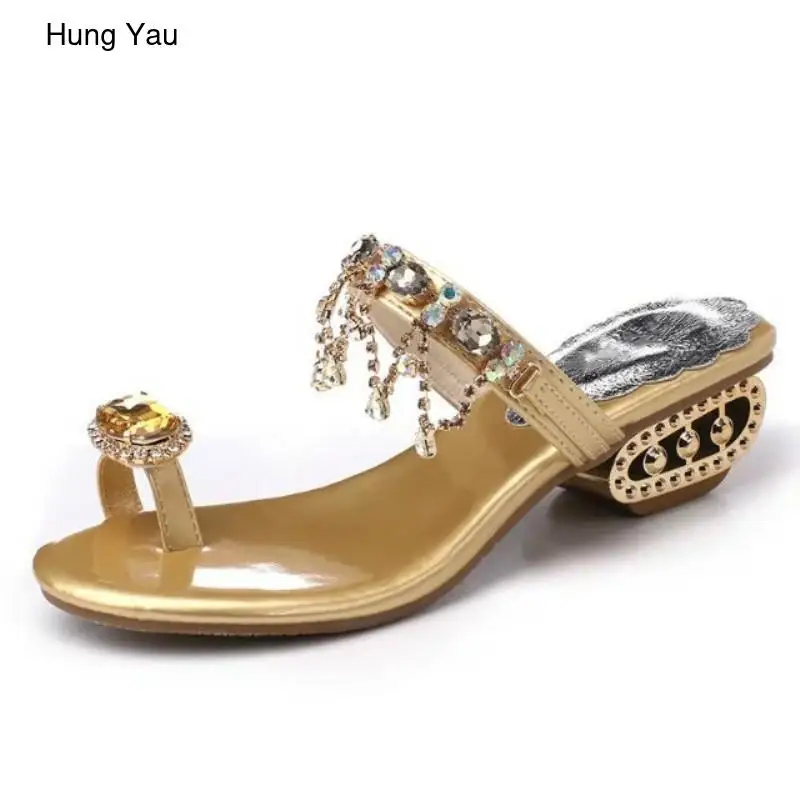Woman Sandals Flats Non-slip Rhinestone Summer Shoes Women Bling Sandals flip flops Ladies Sexy Shoes Sandalias Mujer Size 34-40
Woman Sandals Flats Non-slip Rhinestone Summer Shoes Women Bling Sandals flip flops Ladies Sexy Shoes Sandalias Mujer Size 34-40