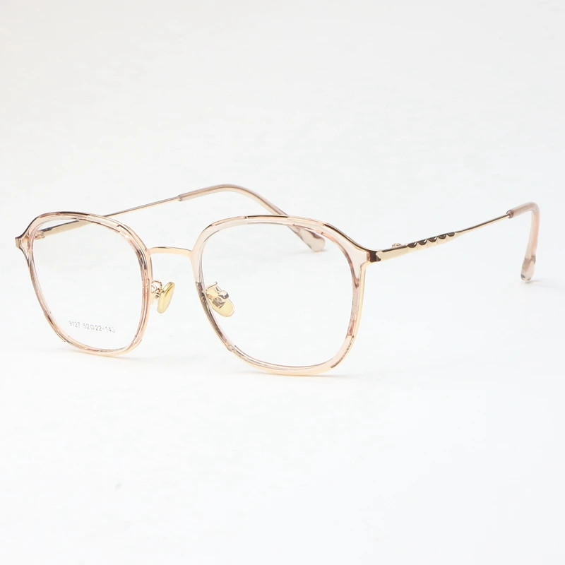 Metal+TR Square Eyeglasses Frames Women's Men Unisex fashion Student style Optical frame black/Pink/Transparent color
Metal+TR Square Eyeglasses Frames Women's Men Unisex fashion Student style Optical frame black/Pink/Transparent color