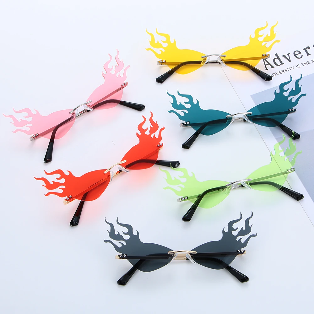 Women Sun Glasses Rimless Retro Bat Shape Trending Streetwear 2020 New Fashion Summer UV400 Ladies Sun Glasses True Film Lens
Women Sun Glasses Rimless Retro Bat Shape Trending Streetwear 2020 New Fashion Summer UV400 Ladies Sun Glasses True Film Lens
