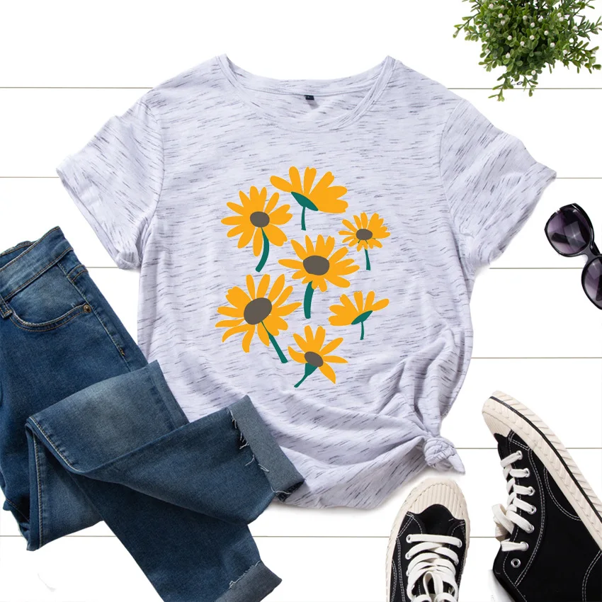 Cotton T-Shirts for Women Graphic Tees Printed Shirt Short Sleeve Summer Tops Casual Clothes Flowers Plants Wild Flower Nature
Cotton T-Shirts for Women Graphic Tees Printed Shirt Short Sleeve Summer Tops Casual Clothes Flowers Plants Wild Flower Nature