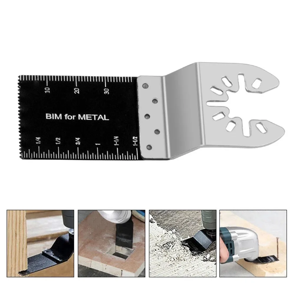 

34mm Universal Bi-metal Oscillating Multi Tool Saw Blade For Metal Wood Cutting High Profile Teeth For Fast Cutting Action Tool