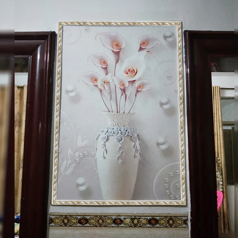 Simple European decorative frame with self adhesive PVC soft lines
Simple European decorative frame with self adhesive PVC soft lines