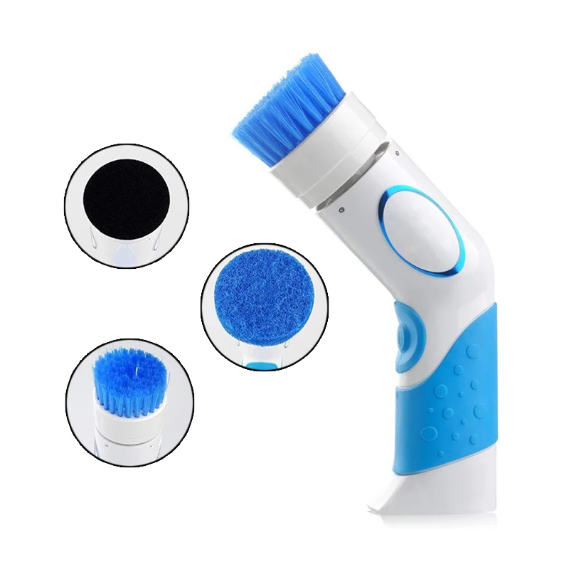 Home Hand Electric Dish Washing Brush Battery Powered Hand-held Automatic Portable Plates Cups Brushing Machine With 2 Brushes
Home Hand Electric Dish Washing Brush Battery Powered Hand-held Automatic Portable Plates Cups Brushing Machine With 2 Brushes