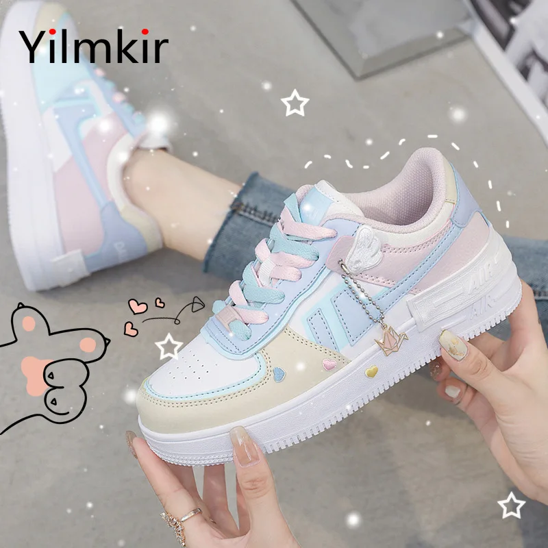 Женские кроссовки на платформе со шнуровкой, модные и популярные Универсальные женские яркие Повседневные Классические прогулочные туфли ...
Женские кроссовки на платформе со шнуровкой, модные и популярные Универсальные женские яркие Повседневные Классические прогулочные туфли ...