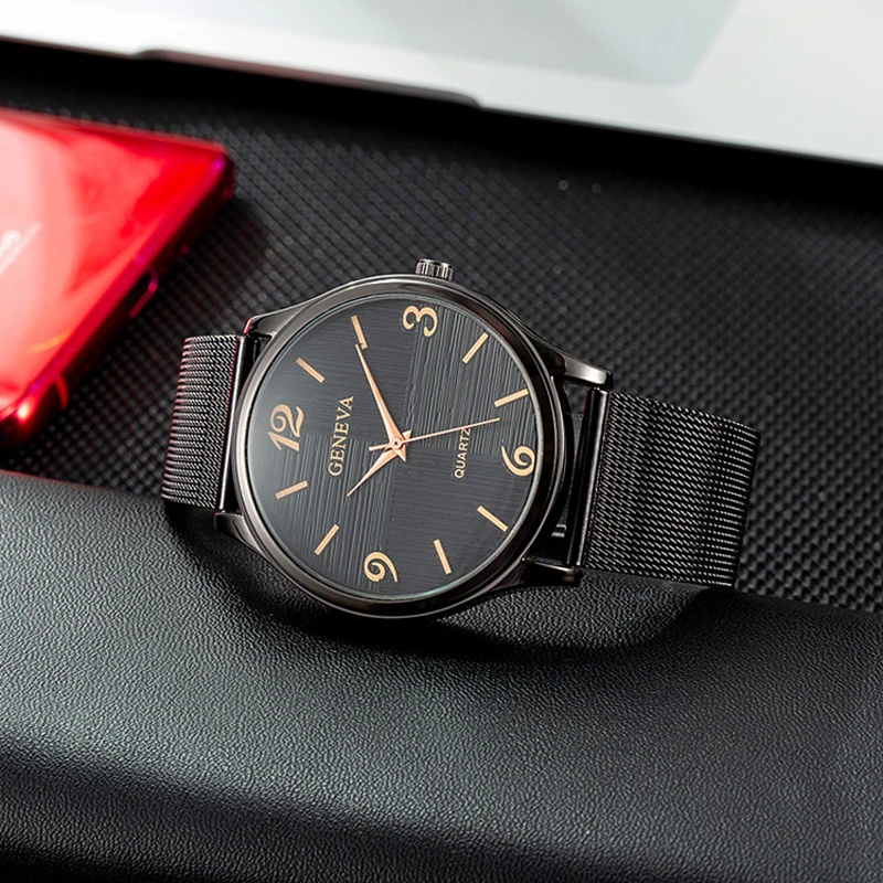 Graffiti Dial Mens Watches Business Casual Quartz WristWatch Stainless Steel Mesh Strap Ultra Thin Dial Clock Relogio Masculino 
Graffiti Dial Mens Watches Business Casual Quartz WristWatch Stainless Steel Mesh Strap Ultra Thin Dial Clock Relogio Masculino