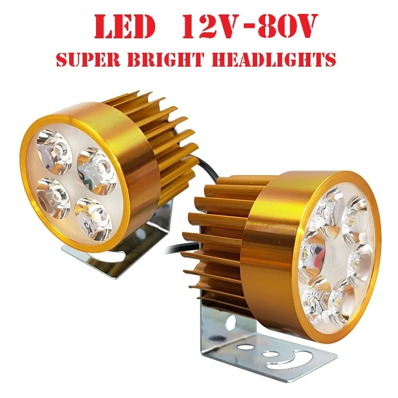 Bike External Modified LED Lingt Electric Bicycle 12V - 80V 4/6 LED 900/1400 LM Electric Bike Motorcycle Lights
Bike External Modified LED Lingt Electric Bicycle 12V - 80V 4/6 LED 900/1400 LM Electric Bike Motorcycle Lights