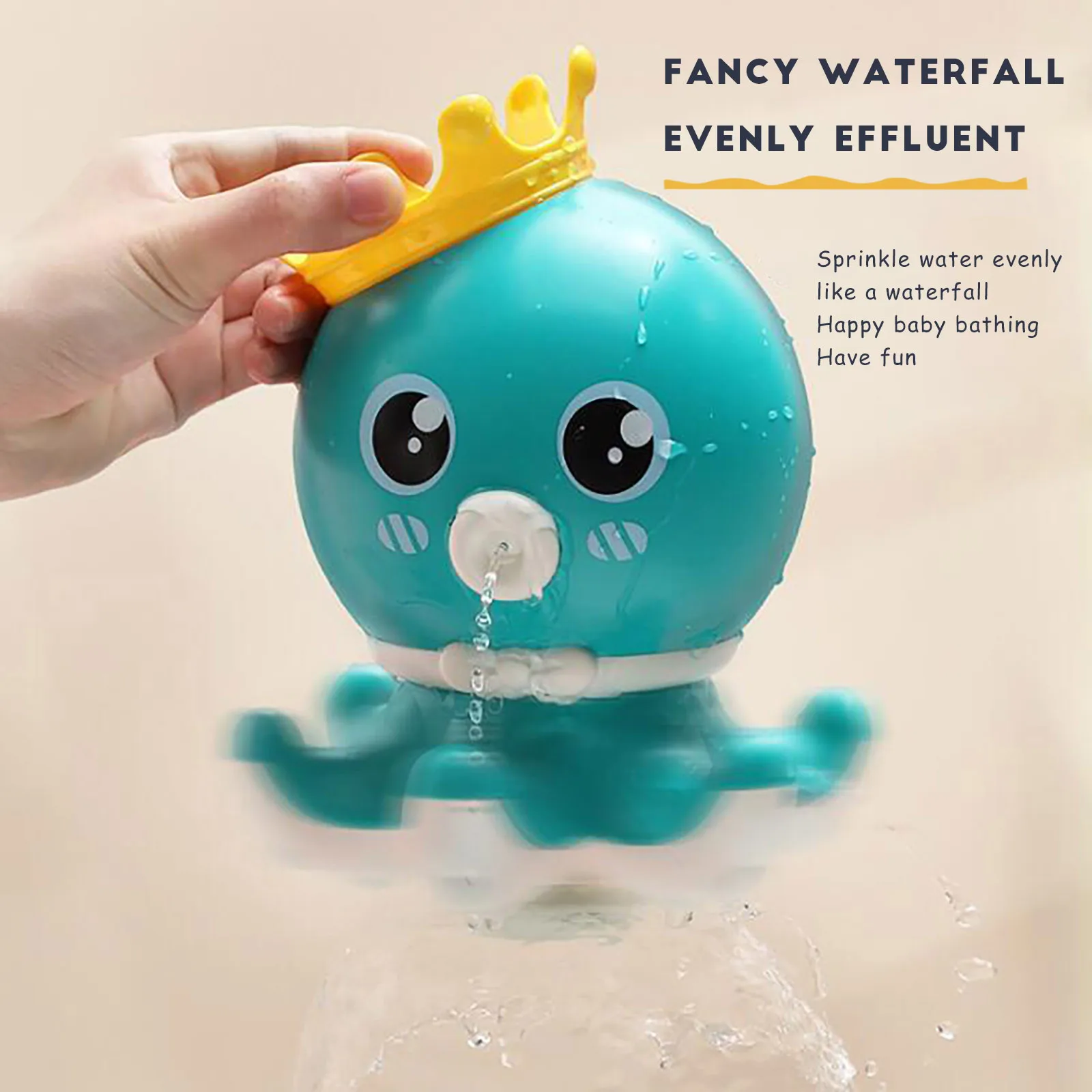 Cute Magic Spinning Octopus Children's Bathtub Swimming Pool Bath Toys Eco-friendly Durable Plastic Octopus Playing Water Toys#Z
Cute Magic Spinning Octopus Children's Bathtub Swimming Pool Bath Toys Eco-friendly Durable Plastic Octopus Playing Water Toys#Z