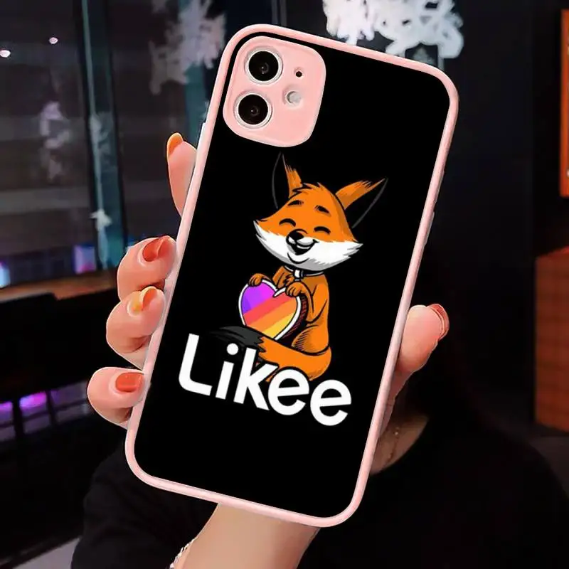 Likee Funny cat bear love heart Phone Case Matte transparent For Pink iPhone 12 Mini 11 Pro XR XS Max 7 8 Plus X Back Cover
Likee Funny cat bear love heart Phone Case Matte transparent For Pink iPhone 12 Mini 11 Pro XR XS Max 7 8 Plus X Back Cover