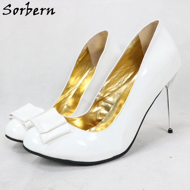 

Sorbern White Women Pump High Heel Shoe Stilettos Custom Color For Every Party Shoe Staple Heels 12Cm 13Cm 14Cm 15Cm 16Cm 18Cm