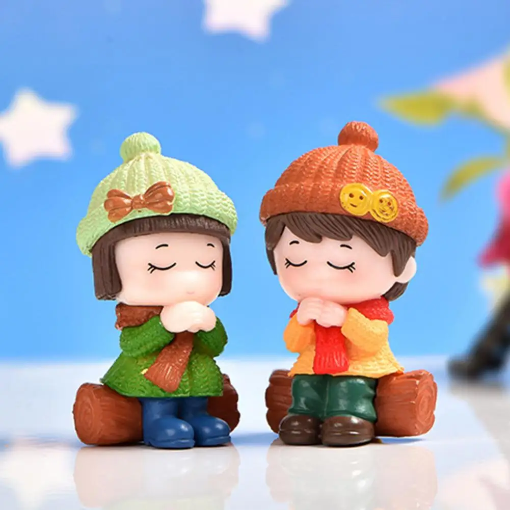 2Pcs Mini Couple Figure Doll DIY Garden Bonsai Decor Ornament Kid Toy Miniature Figurine People Statue Resin Craft
2Pcs Mini Couple Figure Doll DIY Garden Bonsai Decor Ornament Kid Toy Miniature Figurine People Statue Resin Craft