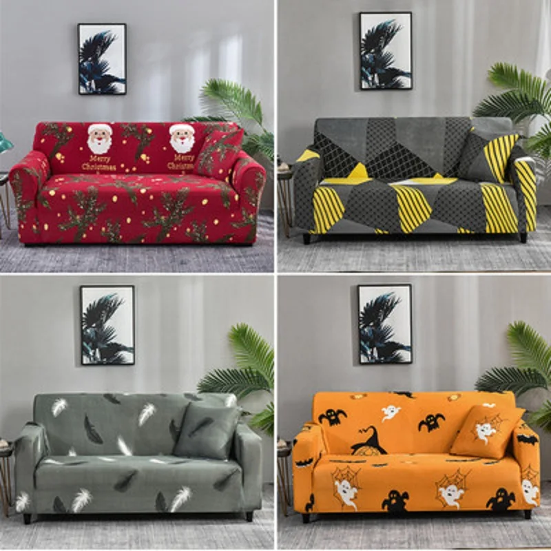 Elastic Sofa Chaise Cover Lounge For Living Room Modern Halloween Christmas Sectional Corner Sofa Slipcover 1/2/3/4 Seater Decor
Elastic Sofa Chaise Cover Lounge For Living Room Modern Halloween Christmas Sectional Corner Sofa Slipcover 1/2/3/4 Seater Decor