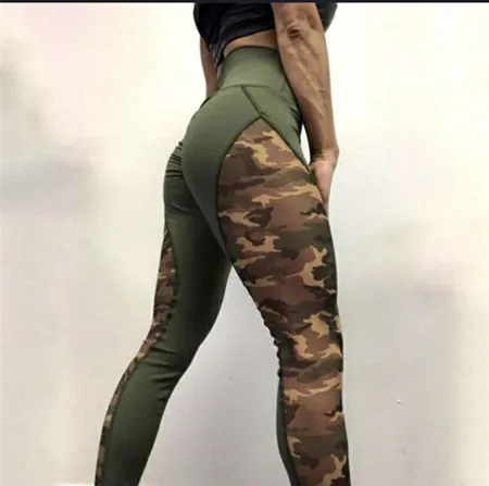 Camouflage Stitching Leggings Women High Waist Pants Slim Sports Leggin Gym Pantalones Sweatpants
Camouflage Stitching Leggings Women High Waist Pants Slim Sports Leggin Gym Pantalones Sweatpants