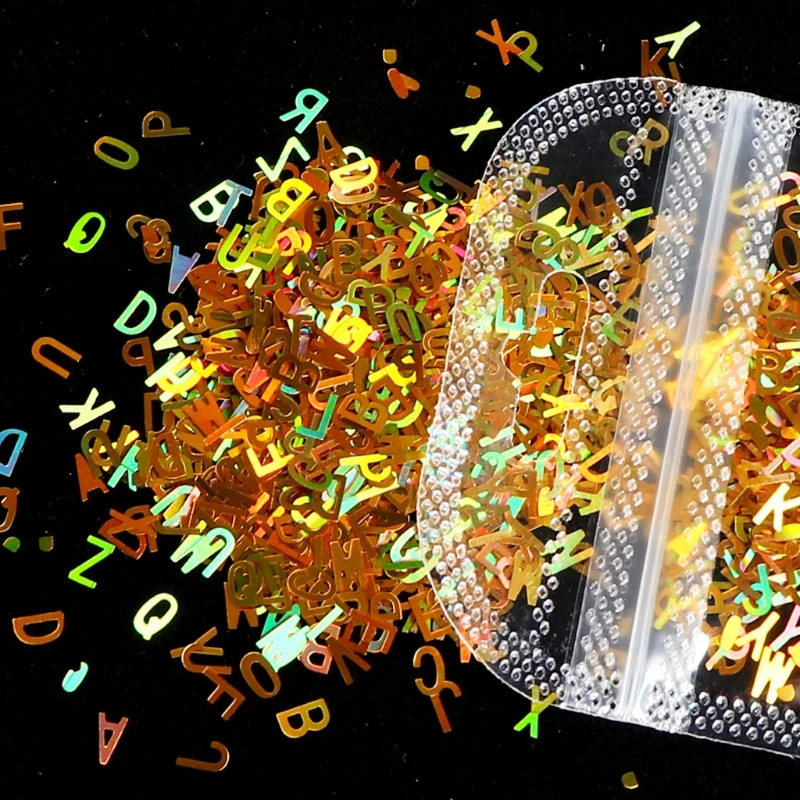 2021 New 12 Colors Alphabet Holographic Letters Chunky Glitter Epoxy Resin Sequins 2g Per
2021 New 12 Colors Alphabet Holographic Letters Chunky Glitter Epoxy Resin Sequins 2g Per