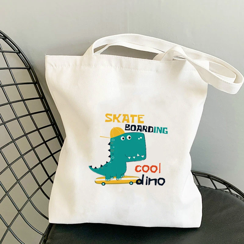 Dinosaur Bag Woman Canvas Shopper Handbag Designer Handbags Tote Bags for Women Luxury Women's Shopping Groceries Shoulder Cloth
Dinosaur Bag Woman Canvas Shopper Handbag Designer Handbags Tote Bags for Women Luxury Women's Shopping Groceries Shoulder Cloth