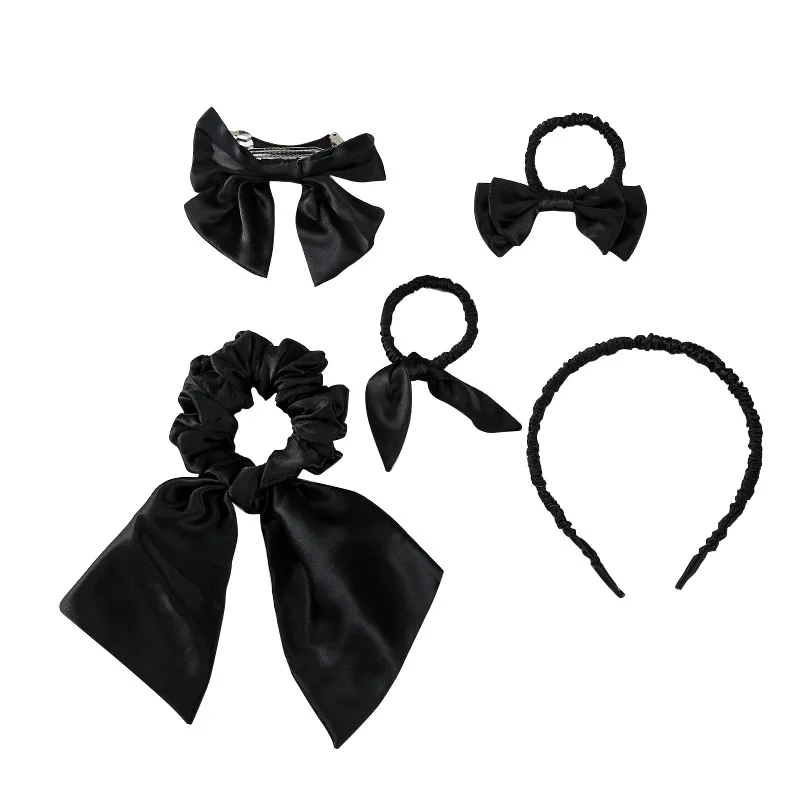 Женская резинка для волос из натурального шелка, 5 шт.
Женская резинка для волос из натурального шелка, 5 шт.