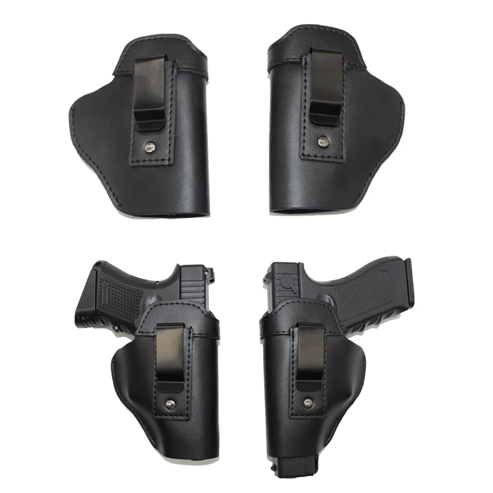 

IWB Concealed Leather Holster Carry Holster For Sig Sauer P226 SP220 P229/Glock 17 37/Beretta 92/CZ 75/PP/PM Pistol Gun Holster