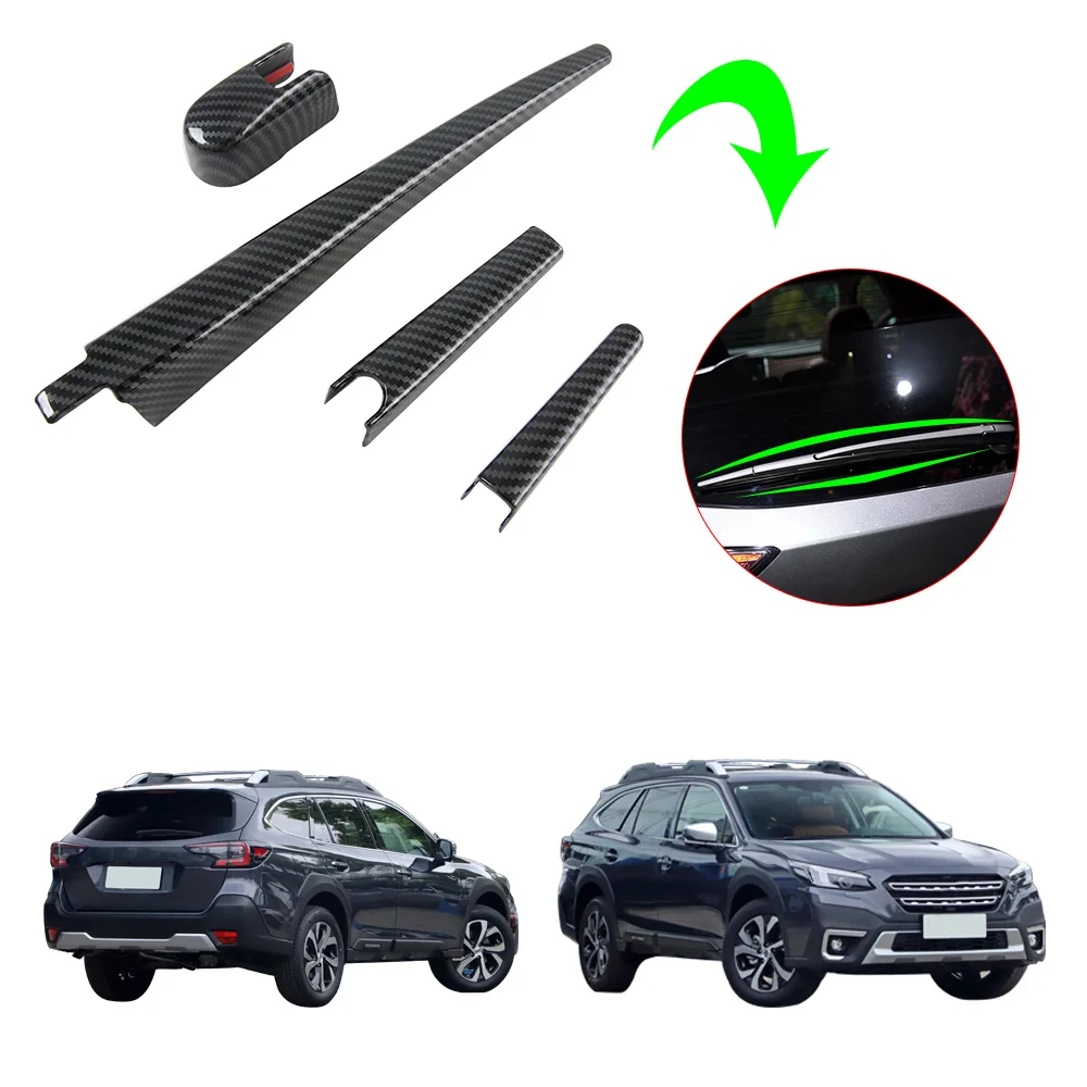 New ABS Carbon Fiber Styling Trunk Rear Window Wiper Cover Trim For Subaru Outback 2021
New ABS Carbon Fiber Styling Trunk Rear Window Wiper Cover Trim For Subaru Outback 2021