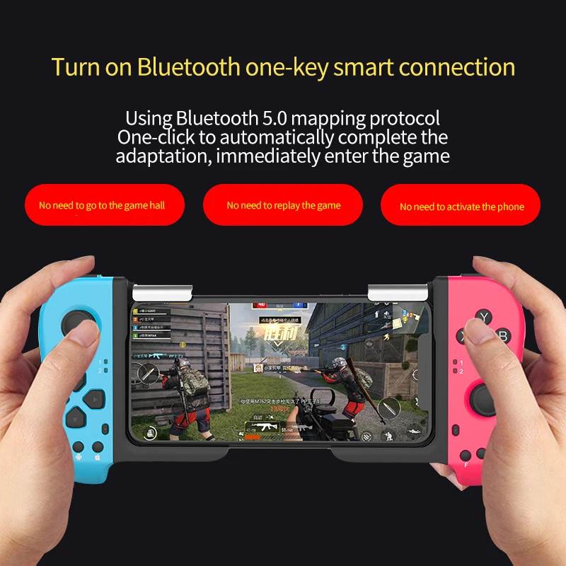 Новое поступление, телескопический Bluetooth-совместимый игровой контроллер, беспроводной геймпад, джойстик для телефона Android IOS с Usb-кабелем 2021
Новое поступление, телескопический Bluetooth-совместимый игровой контроллер, беспроводной геймпад, джойстик для телефона Android IOS с Usb-кабелем 2021