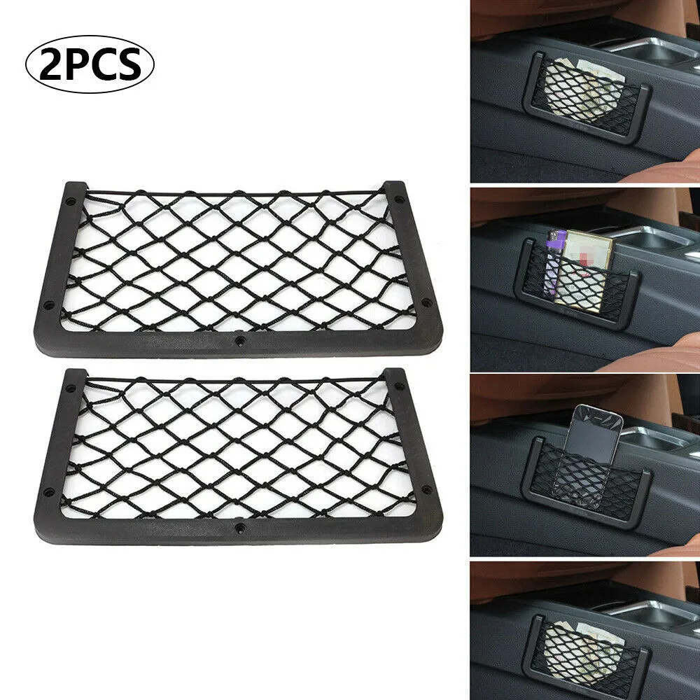 Plastic Polyester 2xUniversal Large Storage Net Pocket Camper Van Caravan Organiser Holder 35*18cm Net
Plastic Polyester 2xUniversal Large Storage Net Pocket Camper Van Caravan Organiser Holder 35*18cm Net