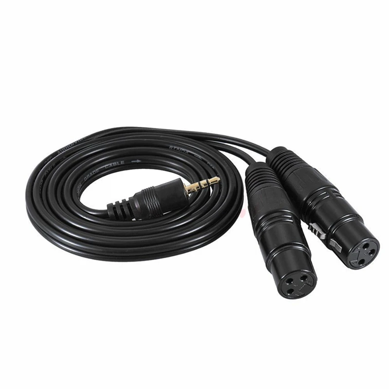 Кабель-разветвитель XLR/3,5 мм TRS, сбалансированный аудиокабель 1/8 дюйма, 3,5 мм, штекер/гнездо, свинцовые микрофонные кабели
Кабель-разветвитель XLR/3,5 мм TRS, сбалансированный аудиокабель 1/8 дюйма, 3,5 мм, штекер/гнездо, свинцовые микрофонные кабели